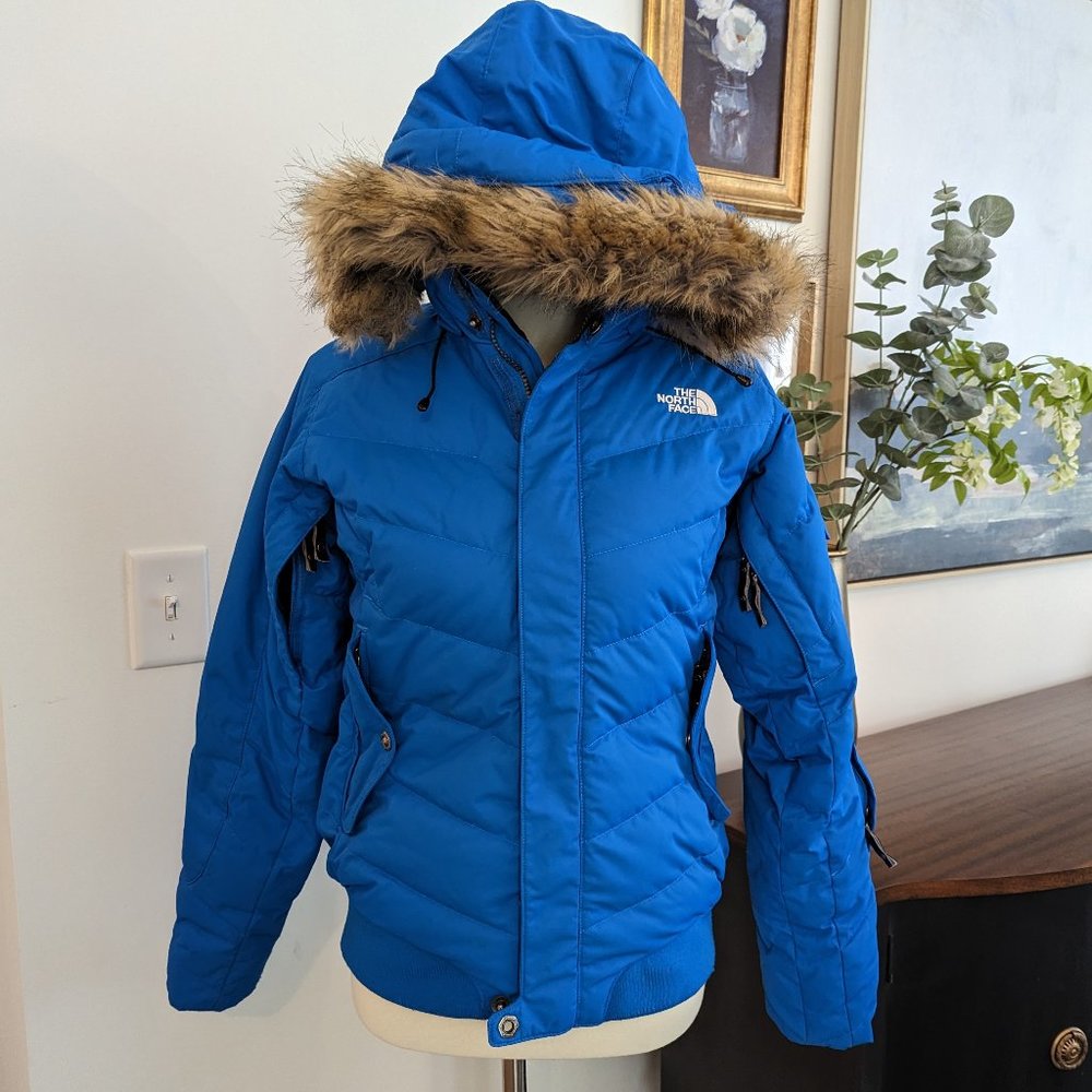 The North Face Blue Recco 600 Snow Jacket Size Small